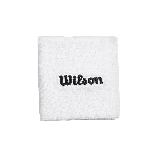 Potítka Wilson  Terry Logo Wristband Bright White