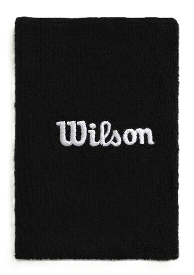 Product detail of Potítka Wilson  Wide Terry Wristbands Black