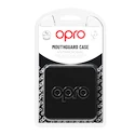 Pouzdro na chránič zubů Opro  ANITIMICROBIAL MOUTHGUARDS CASE Black
