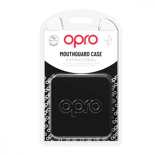 Pouzdro na chránič zubů Opro  ANITIMICROBIAL MOUTHGUARDS CASE Black