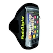 Pouzdro na mobilní telefon Raidlight  Smartphone Arm Belt Black/Lime Green