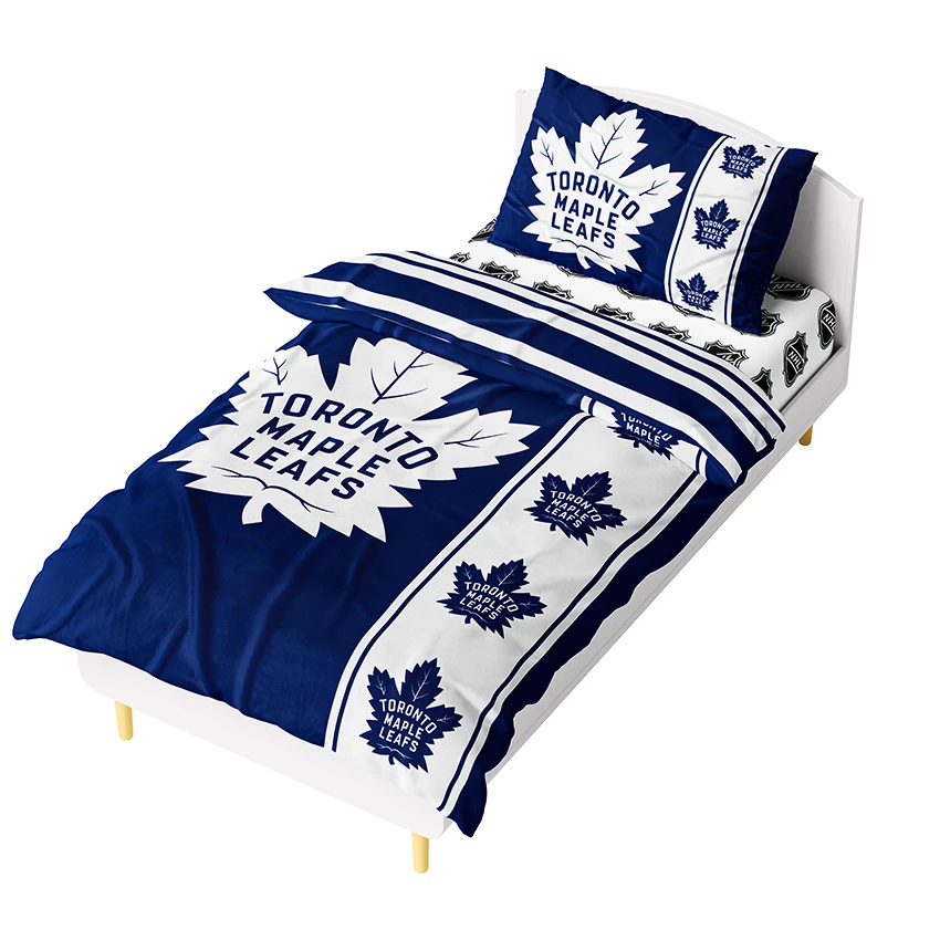 Povlečení Official Merchandise  NHL Toronto Maple Leafs Belt 140x200/70x90 cm