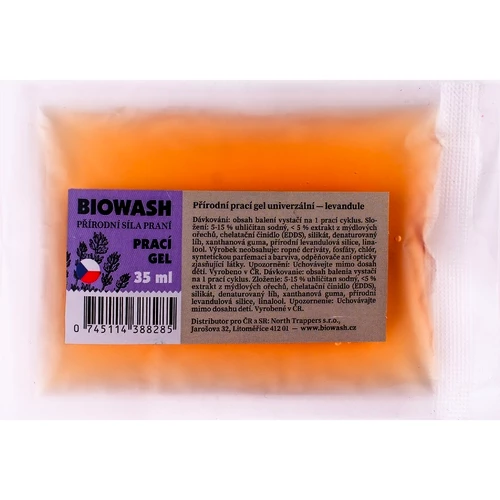 Prací prostředek Biowash  Sample 30 ml Levender/Lanolin