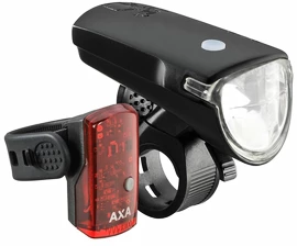 Přední + zadní blikačka AXA Greenline Set 40 LUX - 1 LED USB