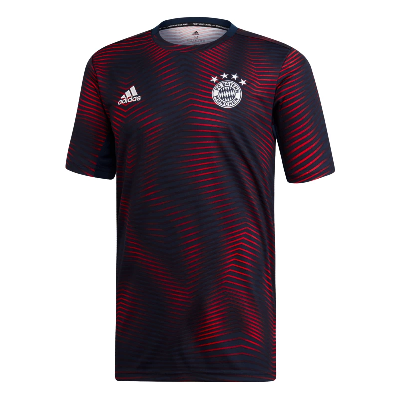 Předzápasový dres adidas FC Bayern Mnichov 18/19