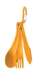 Příbor Sea to summit  Delta Cutlery Set Orange
