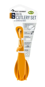 Příbor Sea to summit  Delta Cutlery Set Orange