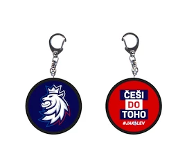 Přívěšek CCM Mini puck State Emblem Blue/Red
