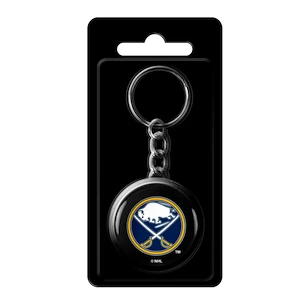 Přívěšek Inglasco Inc.  Mini Puck Buffalo Sabres