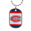 Přívěšek psí známka na řetízku NHL Montreal Canadiens