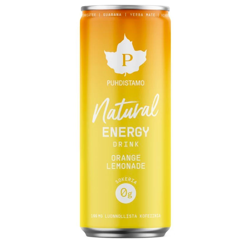 Puhdistamo  Natural Energy Drink  330 ml