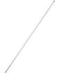 Rohová tyč Liski s kloubem bílá