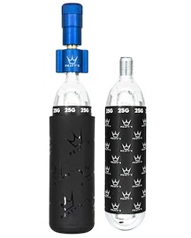 Sada CO2 hlavice a bombiček PEATY'S Mtb (25g) - navy (ppr-hti-mtb-nvy-12)