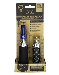 Sada CO2 hlavice a bombiček PEATY'S  Mtb (25g) - navy (ppr-hti-mtb-nvy-12)