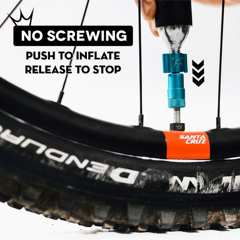Sada CO2 hlavice a bombiček PEATY'S  Mtb (25g) - punch (ppr-hti-mtb-pun-12)