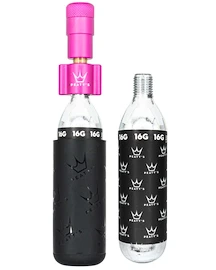 Sada CO2 hlavice a bombiček PEATY'S Road & gravel (16g) - punch (ppr-hti-rag-pun-12)
