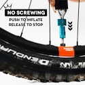 Sada CO2 hlavice a bombiček PEATY'S  Road & gravel (16g) - slate (ppr-hti-rag-slt-12)