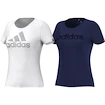 Sada dámských triček adidas Branding 2in1