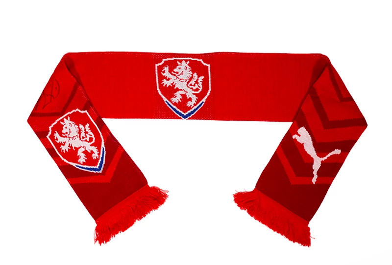 Šála Puma Česká republika Fan s originálním podpisem Petra Čecha