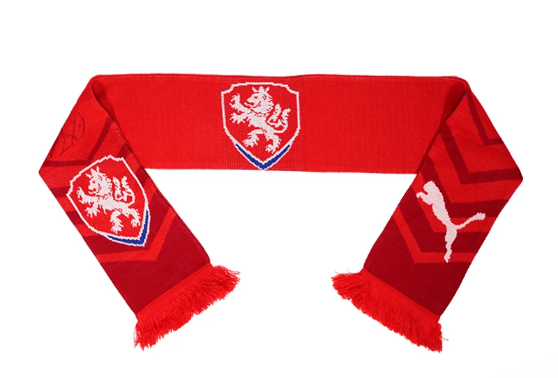 Šála Puma Česká republika Fan s originálním podpisem Petra Čecha