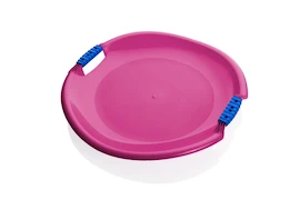 Sáňkovací talíř Plastkon Tornado Super Monster Pink