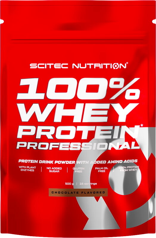 Product detail of Scitec Nutrition 100% Whey Protein Professional 500 g čokoláda - lískový ořech