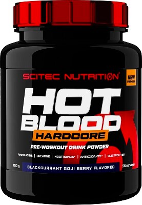 Product detail of Scitec Nutrition Hot Blood Hardcore 25 g červené ovoce