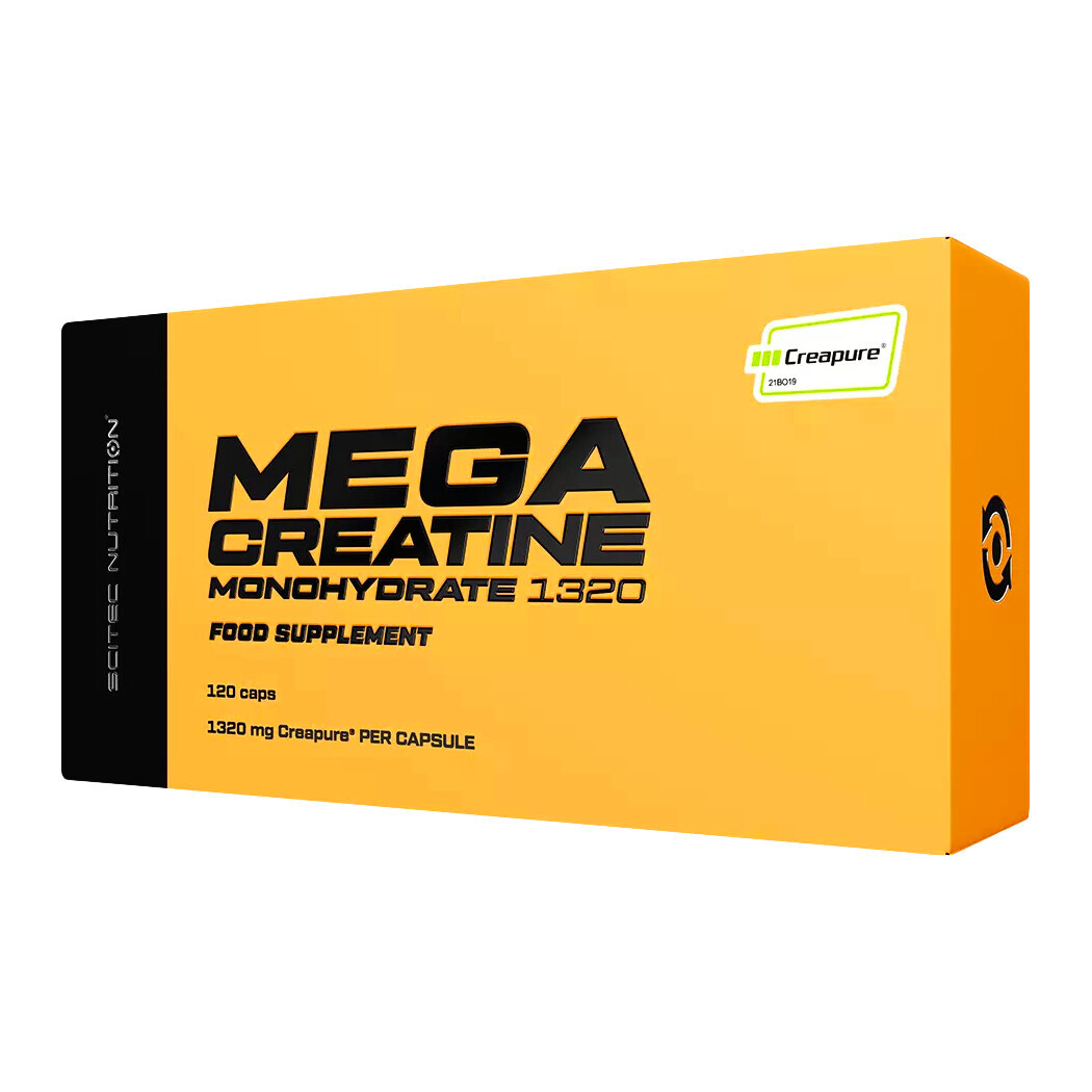 Product detail of Scitec Nutrition Mega Creatine Monohydrate 1320 120 caps