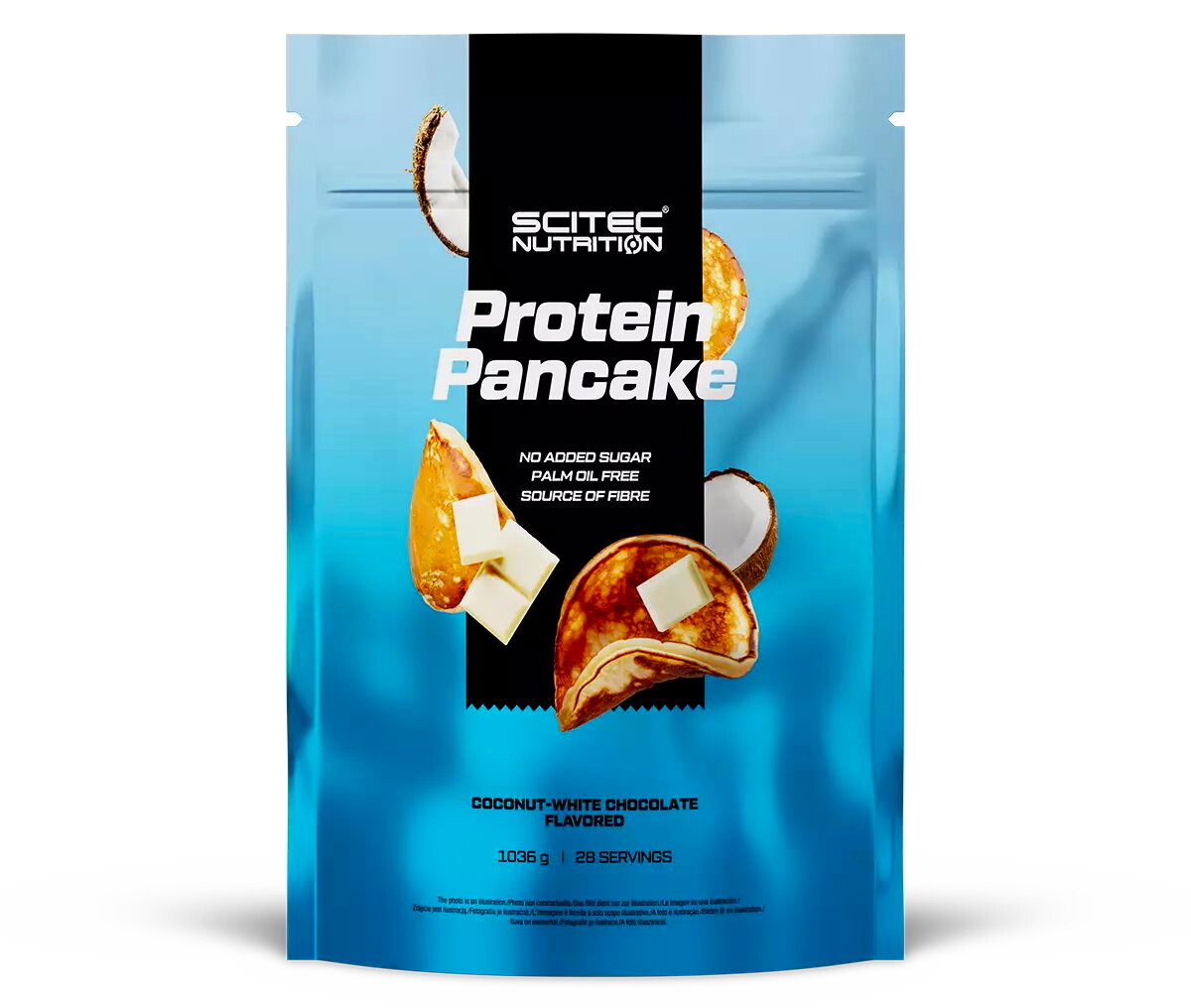 Product detail of Scitec Nutrition Protein Pancake 1036 g bílá čokoláda - kokos