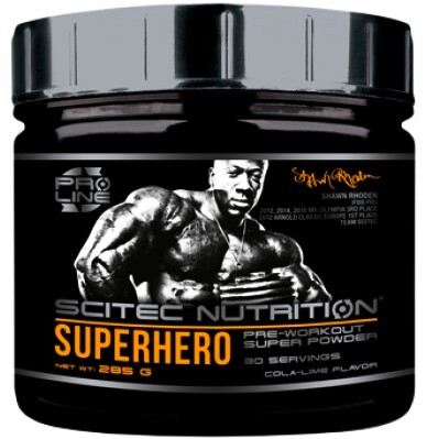 Product detail of Scitec Nutrition Superhero 285 g cola - limetka