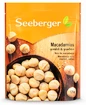 Seeberger Sušené pražené a solené jádra makadamových ořechů 125 g