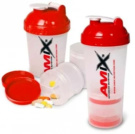 Šejkr Amix Nutrition Monster Bottle 600 ml White/Red