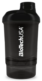 Šejkr BioTech USA Wave+ Nano 300 ml + 150 ml Black