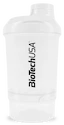 Šejkr BioTech USA  Wave+ Nano 300 ml + 150 ml White
