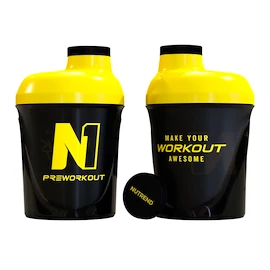 Šejkr Nutrend Šejkr N1 mini 300 ml black