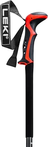 Skialpové hole Leki  Haute Route 2 Dark anthracite - Dark red - Black 110-150
