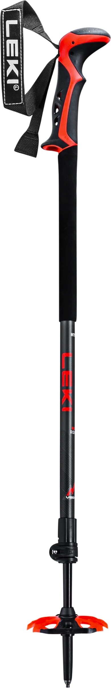 Skialpové hole Leki  Haute Route 2 Dark anthracite - Dark red - Black 110-150 - thumb (5)