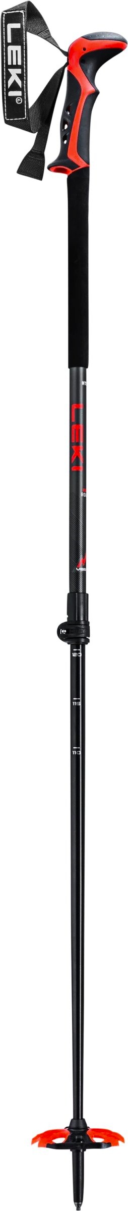 Product detail of Skialpové hole Leki  Haute Route 2 Dark anthracite - Dark red - Black 110-150