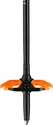 Skialpové hole Leki  Helicon Lite Dark anthracite - Neon orange - Black 110-145
