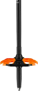 Skialpové hole Leki  Helicon Lite Dark anthracite - Neon orange - Black 110-145