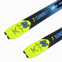 Skialpové lyže Dynafit  Seven summits plus Lime yellow + Skin + Vázání
