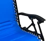 Skládací křeslo Cattara kempingové polohovací LIVORNO modré