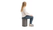 Skládací stolička Outwell  Dawlish High Seat & Storage Grey Melange