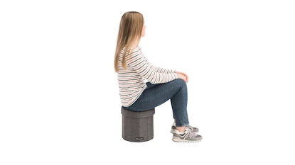 Skládací stolička Outwell  Dawlish Low Seat & Storage Grey Melange
