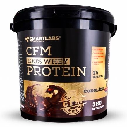 Product detail of Smartlabs CFM Whey Protein 3000 g čokoláda