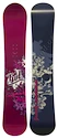 Snowboardový set Gravity Thunder Lady + vázání Flow Flite 3