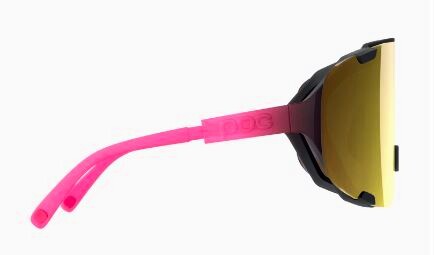 Sportovní brýle POC  Devour Fluorescent Pink/Uranium Black Translucent - thumb (3)