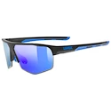 Sportovní brýle Uvex  Axos Set Black Matt/Mir.Blue (S5330812416)