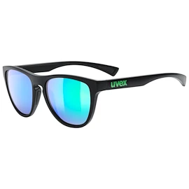 Sportovní brýle Uvex Esntl Spirit Black Matt/Mir. Green (S5330622216)
