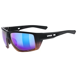 Sportovní brýle Uvex Mtn Venture Cv Black Demi Matt/Mir. Blue (S5330542683)